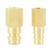 R134A Air Conditioner Connector 1/4 in SAE Adapter R134A Air Conditioner Connector for Refrigerant System