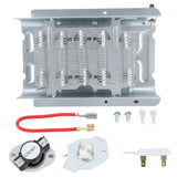 279838 Dryer Heating Element Kit Replaces 3403585 W10724237 3398063 3398064 8565582 - Front View