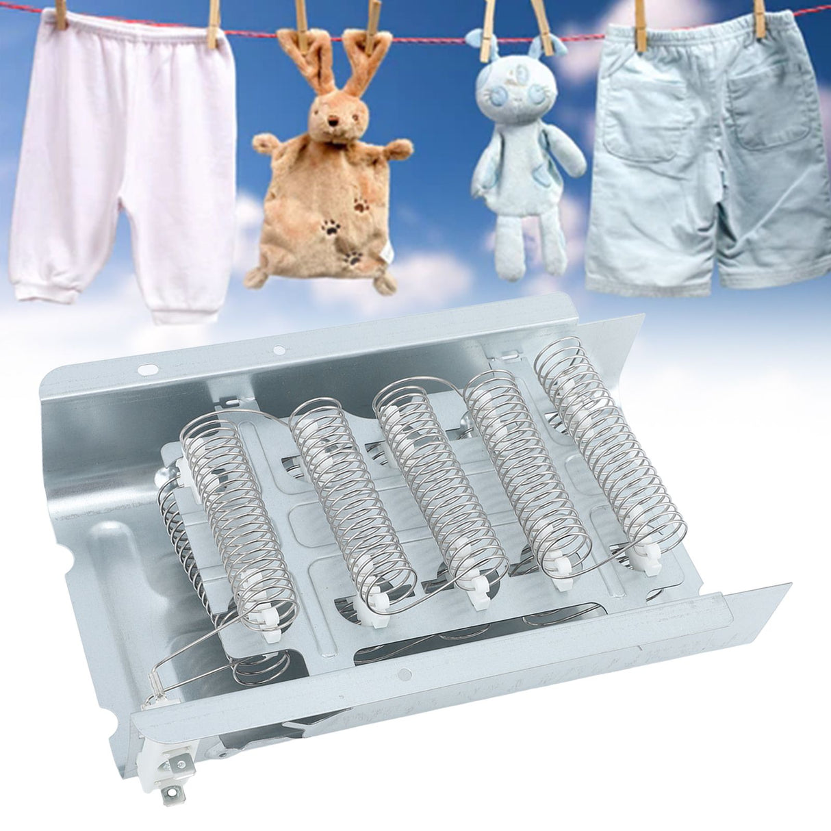 279838 Dryer Heating Element Kit Replaces 3403585 W10724237 3398063 3398064 8565582