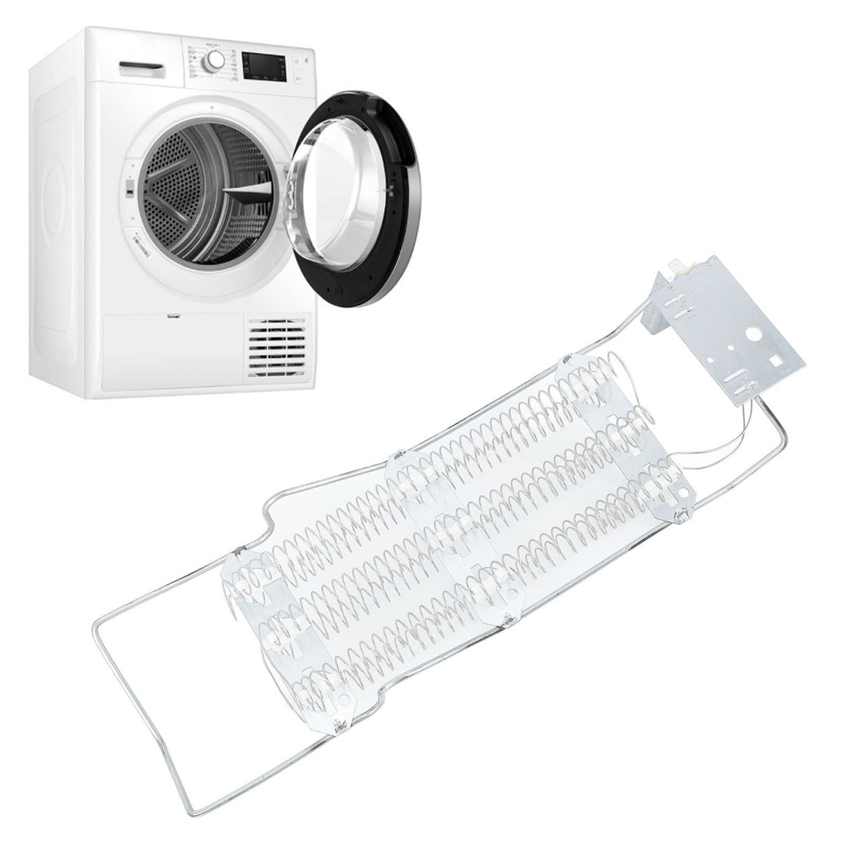 Dryer Heating Element Nickel and Chromium 4391960 Drying Machine Heat Element Replacement Part for Maytag for Amana