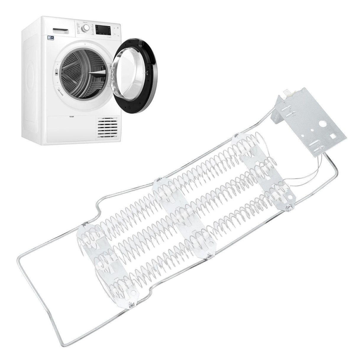 4391960 696579 Dryer Heat Element with Wiring Replacement Dryer Heating Element for Maytag for Jenn Air
