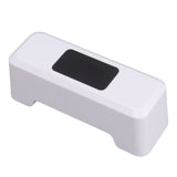 Motion Sensor Automatic Toilet Flusher IPX5 Waterproof Touchless Toilet Flusher Automatic Flush Button for Home Public Use White