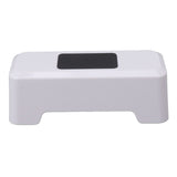 Motion Sensor Automatic Toilet Flusher IPX5 Waterproof Touchless Toilet Flusher Automatic Flush Button for Home Public Use White