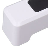 Motion Sensor Automatic Toilet Flusher IPX5 Waterproof Touchless Toilet Flusher Automatic Flush Button for Home Public Use White - Extra Image