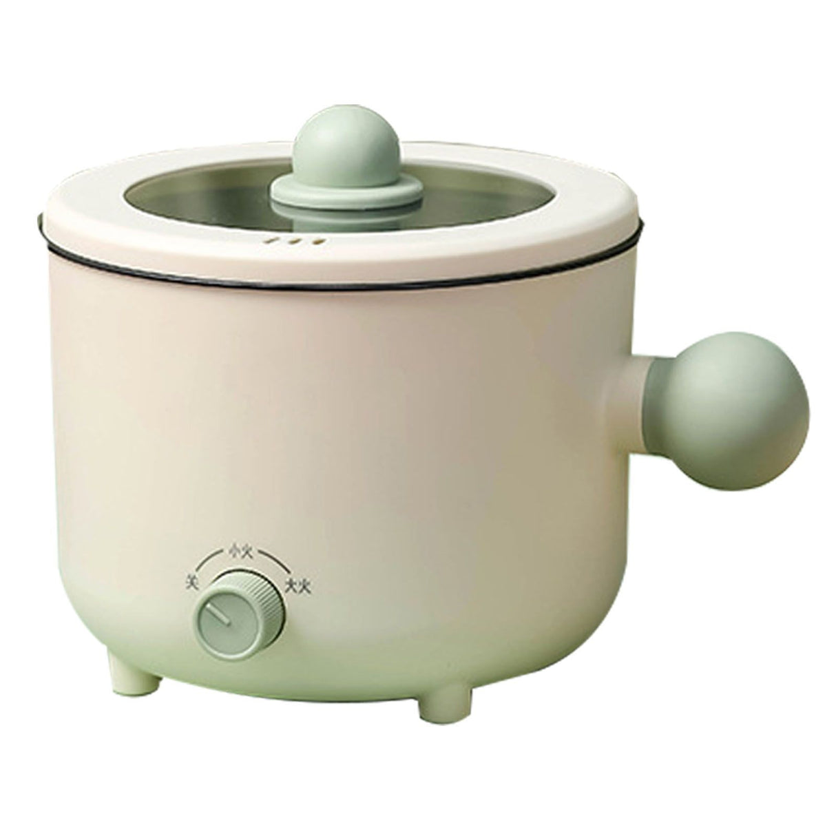 Small Electric Cooker Mini Noodle Heating Pot Multifunctional for Student Dormitory Household AU Plug