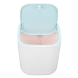 Portable Mini Washing Machine Ultrasonic USB Desktop Washer for Underwear Socks Baby Clothes Travel 3.8L 5V Pink - Close-Up Angle
