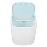 Portable Mini Washing Machine Ultrasonic USB Desktop Washer for Underwear Socks Baby Clothes Travel 3.8L 5V Blue - Close-Up Angle