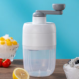 Manual Shaved Ice Snow Cone Maker Thickened Stainless Steel Blade Hand Ice Shaving Machine