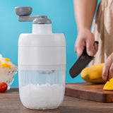 Manual Shaved Ice Snow Cone Maker Thickened Stainless Steel Blade Hand Ice Shaving Machine