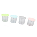 4Pcs Plastic Ice Cream Cans Replacement for Ninja NC299AMZ NC300s Series Creami Ice Cream Makers - Extra Image