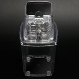 Portable Ice Crusher 1.25L Hand Cranked DIY Manual Shaved Ice Chopper Machine for Home Outdoor Camping Use Transparent - Extra Image