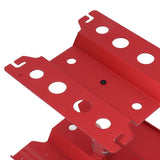 RC Car Work Stand Aluminum Repair Workstation Model Repair Table With Accurate Scale 360 Degree Rotation Red - Extra Image