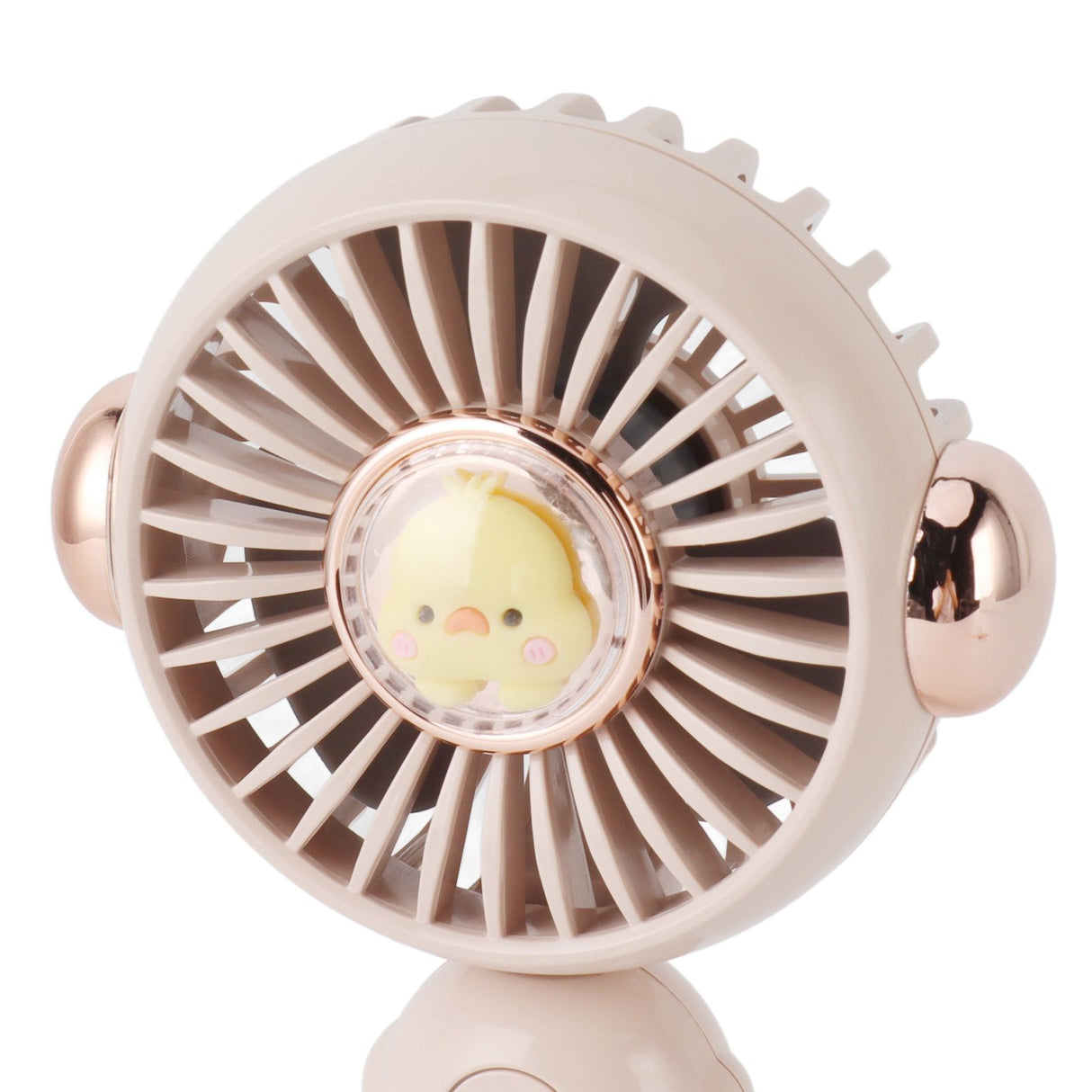 Foldable Mini Fan Cute Lightweight 900mAh Adjustable Low Noise Handheld Fan for Summer Pink