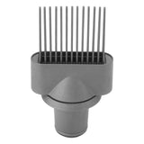 Hair Dryer Comb Attachment Salon Wide Tooth Blow Dryer Comb Attachment for HD01 - Top-Down View
