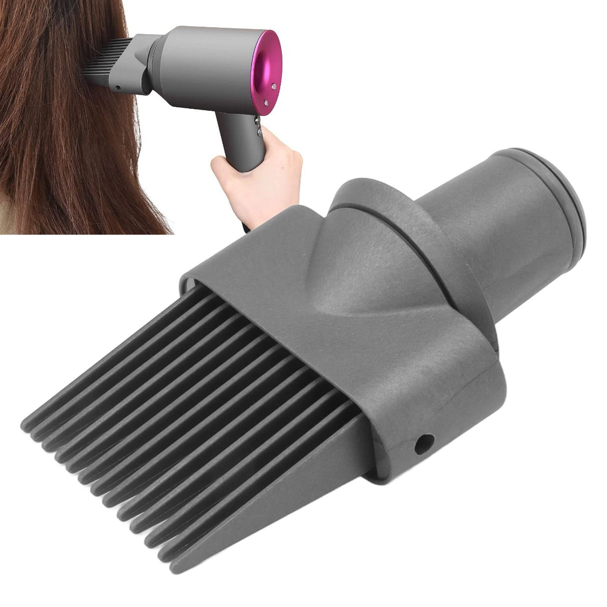 Hair Dryer Comb Attachment Salon Wide Tooth Blow Dryer Comb Attachment for HD01
