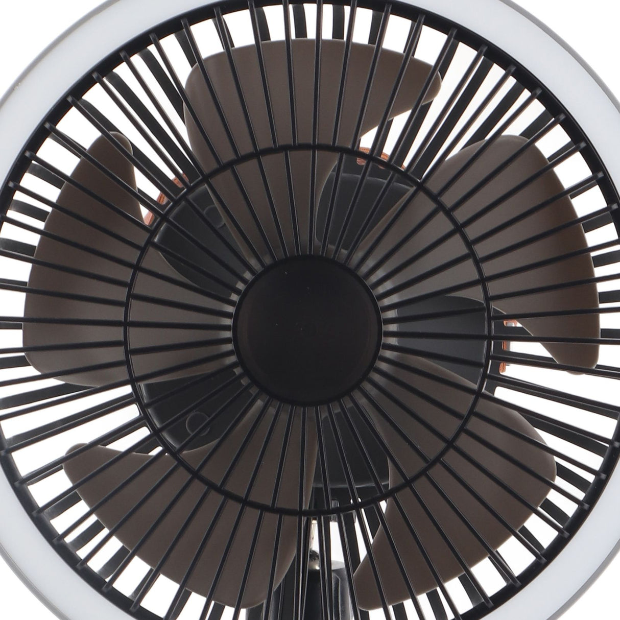 Portable USB Rechargeable Tripod Fan Outdoor Camping Tripod Fan for Outdoor Camping Tent Gray