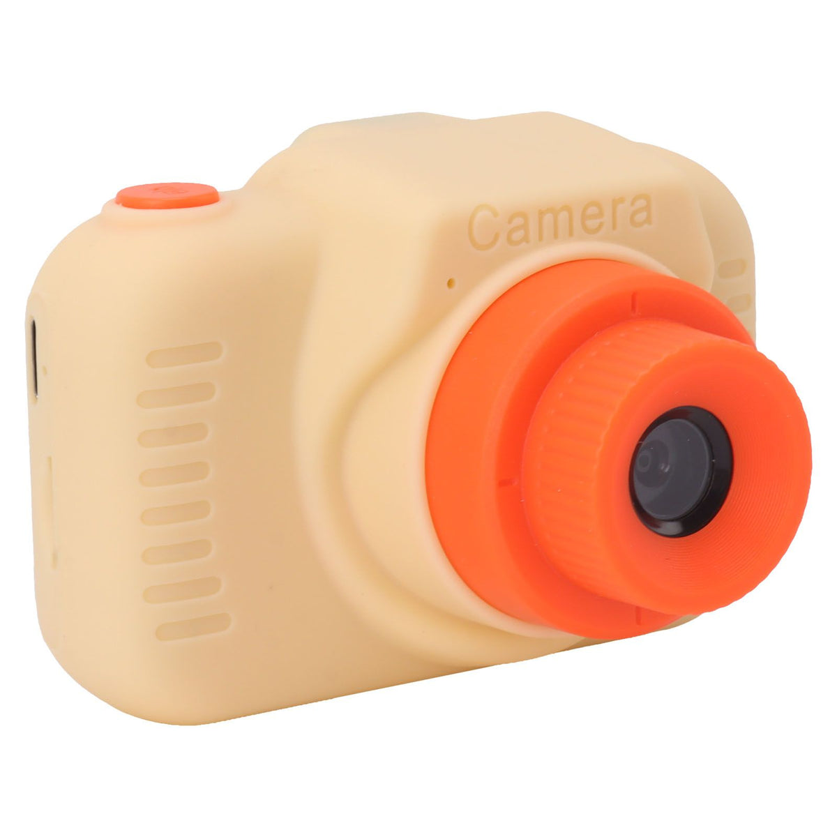 Kids Digital Camera with 32G Card High Definition Dual Lens 1080P 8X Zoom USB Rechargeable for Children Beige