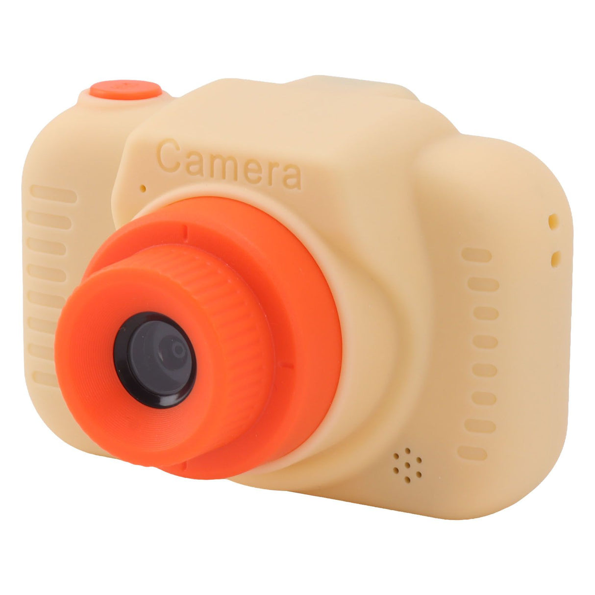 Kids Digital Camera with 32G Card High Definition Dual Lens 1080P 8X Zoom USB Rechargeable for Children Beige