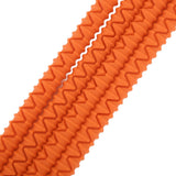 4PCS Oven Rack Protector Heat Resistant Silicone Edge Liner Cover Oven Accessories for Kitchen Restaurant Orange