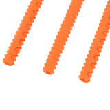 4PCS Oven Rack Protector Heat Resistant Silicone Edge Liner Cover Oven Accessories for Kitchen Restaurant Orange