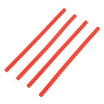 4PCS Oven Rack Protector Heat Resistant Silicone Edge Liner Cover Oven Accessories for Kitchen Restaurant Red