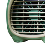 USB Desk Fan Mist Spray 3 Speed Modes Soft Handle Cartoon Style Easy Control Small Desk Fan for Family Office School Green - Low Angle