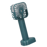 Hand Held Misting Fan Portable Battery Operated USB Rechargeable Quiet Spray Cooling Fan for Travel Outdoors Green - Extra Image