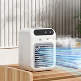 Desk Top Water Cooling Fan Mini 2 Speed Table Humidification Air Cooler for Home Bedroom Office Room