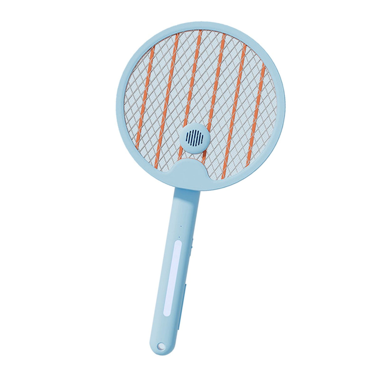 Electric Fly Swatter Racket 4 in 1 Automatic Portable Handheld Electric Fly Racket Bedroom Backyard Patio Camping Sky Blue