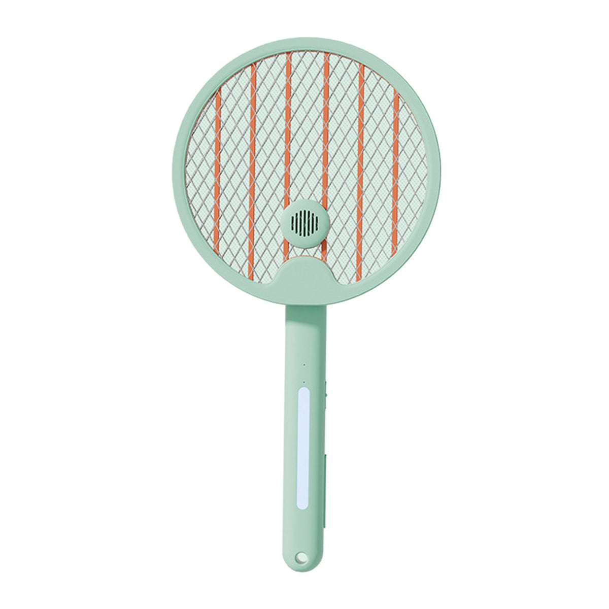 Electric Fly Swatter Racket 4 in 1 Automatic Portable Handheld Electric Fly Racket Bedroom Backyard Patio Camping Grass Green