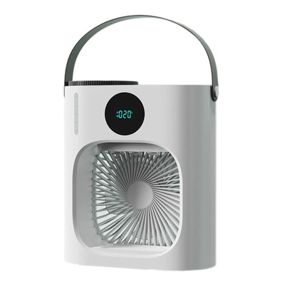 Mini Air Conditioner 900ML 3 Speeds Low Noise Cooling Humidifying USB Portable Air Cooler