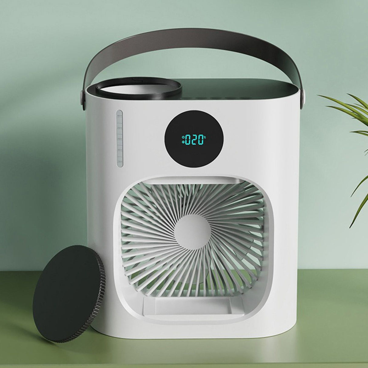 Mini Air Conditioner 900ML 3 Speeds Low Noise Cooling Humidifying USB Portable Air Cooler