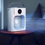 Mini Air Conditioner 900ML 3 Speeds Low Noise Cooling Humidifying USB Portable Air Cooler