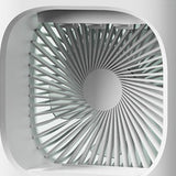 Mini Air Conditioner 900ML 3 Speeds Low Noise Cooling Humidifying USB Portable Air Cooler - Low Angle