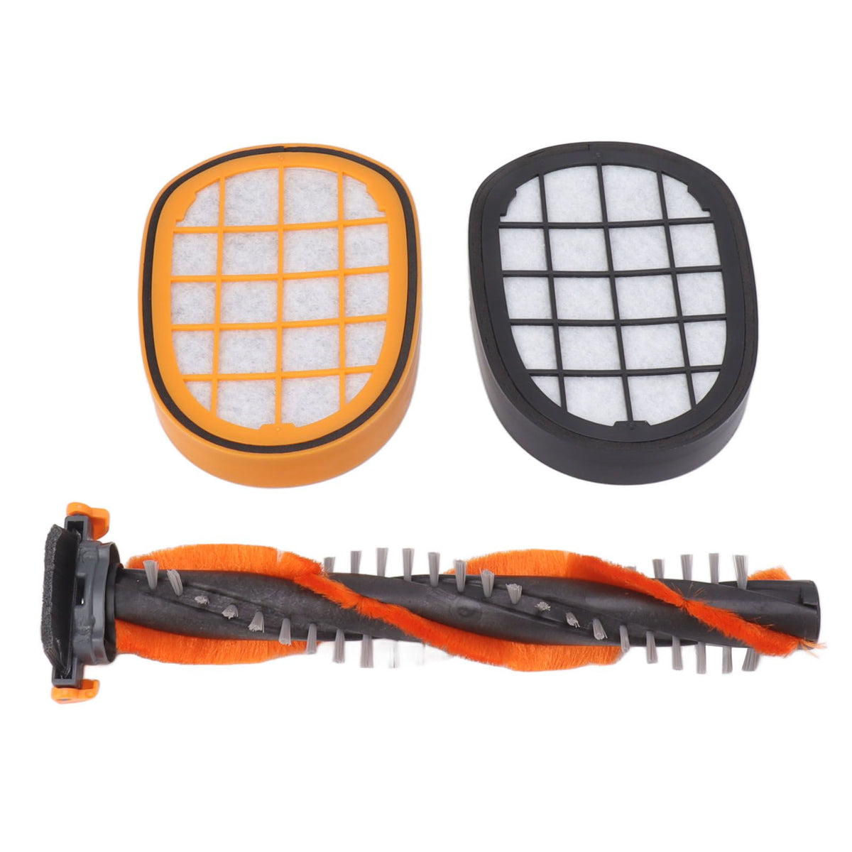 Vacuum Roller Brush Yellow Black Filter Replacement Vacuum Clerner Accessory Replacement Parts Kit for FC6822 6823 6827 6908 6906 Vacuum Cleaner
