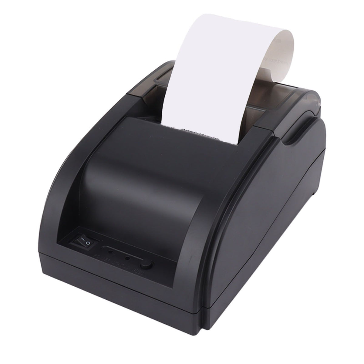 Compact Portable Bluetooth Thermal Receipt Printer 48mm Thermal Receipt Printer Automatic Delivery Order Receiving Bluetooth Ticket Machine 110‑240V AU Plug
