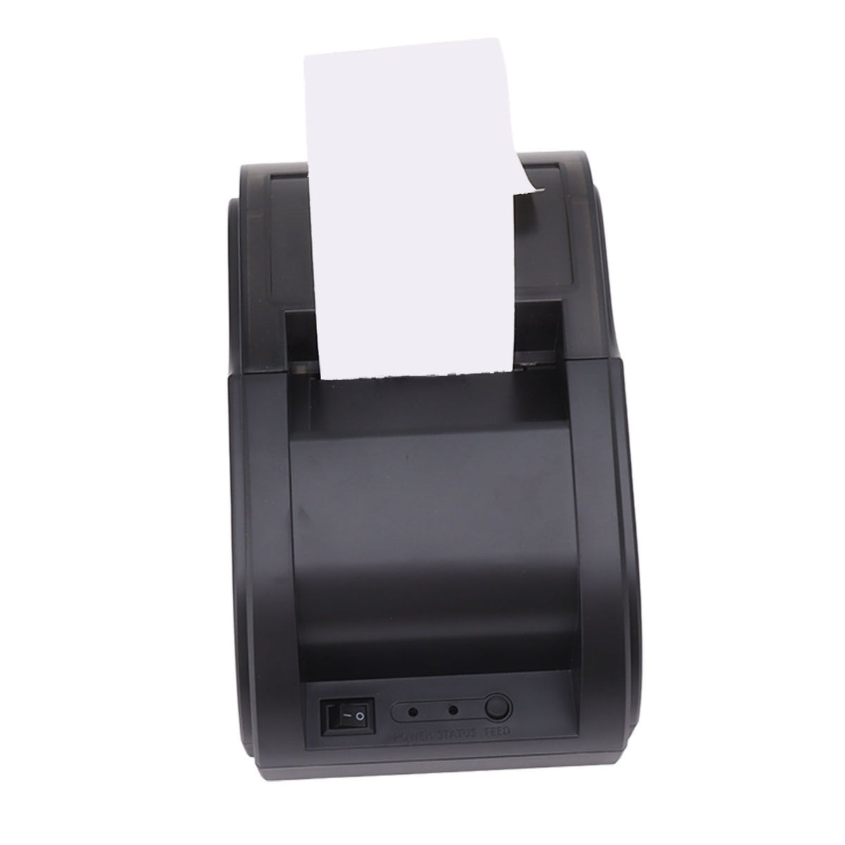 Compact Portable Bluetooth Thermal Receipt Printer 48mm Thermal Receipt Printer Automatic Delivery Order Receiving Bluetooth Ticket Machine 110‑240V AU Plug