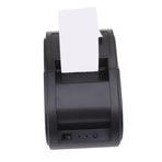 Compact Portable Bluetooth Thermal Receipt Printer 48mm Thermal Receipt Printer Automatic Delivery Order Receiving Bluetooth Ticket Machine 110‑240V AU Plug