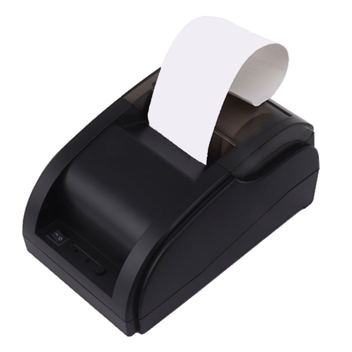 Compact Portable Bluetooth Thermal Receipt Printer 48mm Thermal Receipt Printer Automatic Delivery Order Receiving Bluetooth Ticket Machine 110‑240V AU Plug