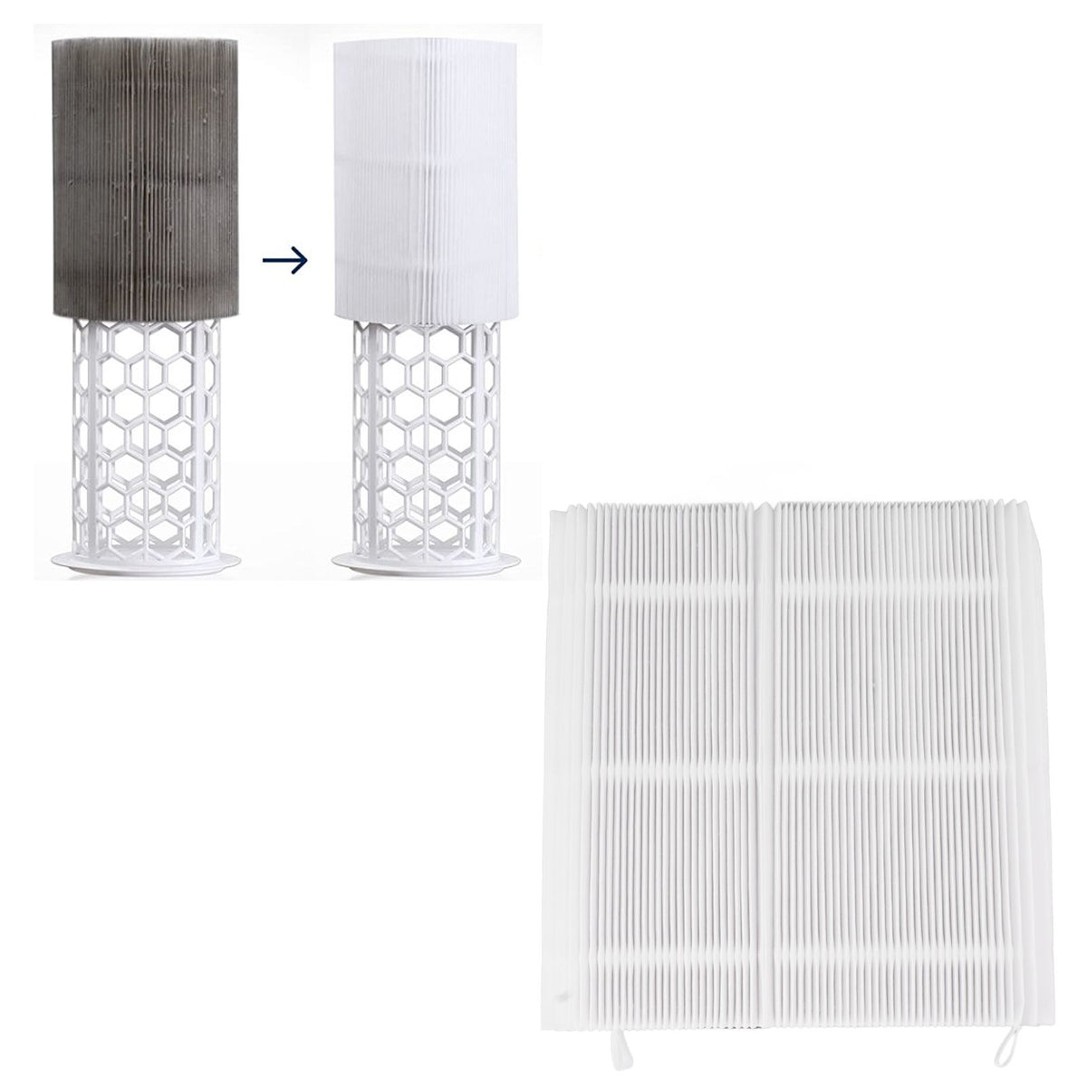Filter Replacement for Blue Pure 411 High Efficiency Particulate Air Filter Accessories