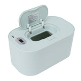 Baby Wipe Warmer USB Constant Temperature Portable Wipe Heater Temperature Adjustment Warm Keeper Dispenser 5V Green - Rear View