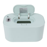 Baby Wipe Warmer USB Constant Temperature Portable Wipe Heater Temperature Adjustment Warm Keeper Dispenser 5V Green - Low Angle