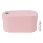 Baby Wipe Warmer USB Constant Temperature Portable Wipe Heater Temperature Adjustment Warm Keeper Dispenser 5V Pink