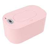 Baby Wipe Warmer USB Constant Temperature Portable Wipe Heater Temperature Adjustment Warm Keeper Dispenser 5V Pink - Close-Up Angle