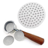 51mm Puck Screen Lower Shower Screen Reusable Coffee Portafilter Puck Screen Double Layer 100μm Secondary Water Distribution Filter - Extra Image