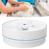 Home Portable Mini Dishwasher Small Installation Free Fruit and Vegetable Washing Machine Wireless Dishwasher Blue - Extra Image