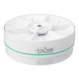Home Portable Mini Dishwasher Small Installation Free Fruit and Vegetable Washing Machine Wireless Dishwasher Green - 45-Degree Angle
