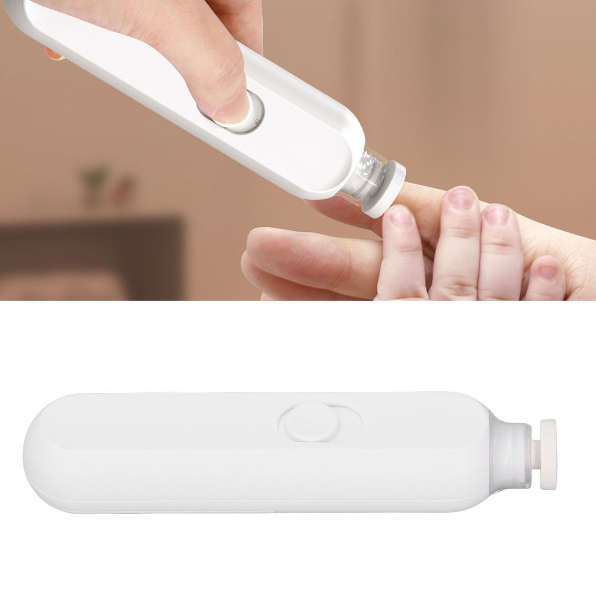 Baby Nail Buffer Newborn Toddler Children Women Nail File Pet Electric Manicure Clipper