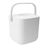 Mini Dishwasher 18W 8.5V 2A 2000mah Portable Countertop Dishwasher for Dishware Fruit Vegetable White