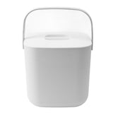 Mini Dishwasher 18W 8.5V 2A 2000mah Portable Countertop Dishwasher for Dishware Fruit Vegetable White